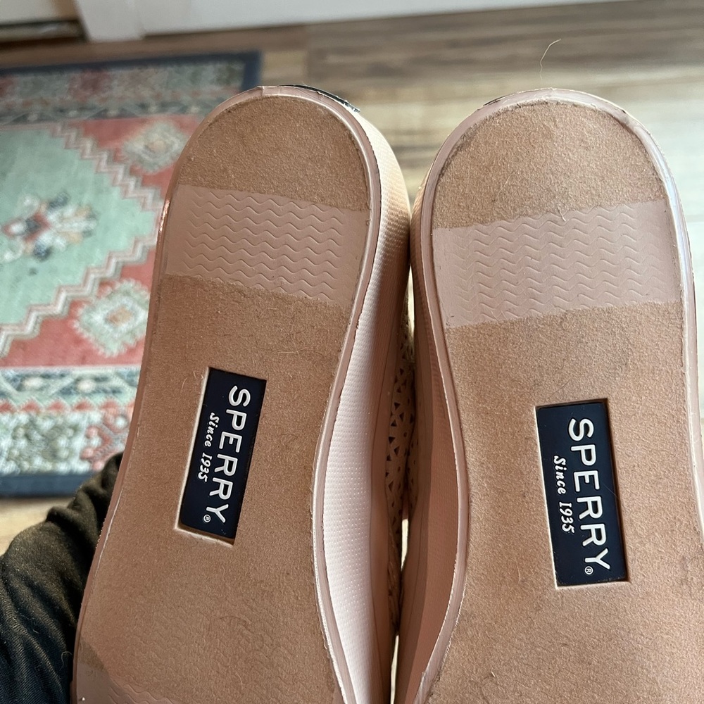 Light Pink Sperry Slides - image 3